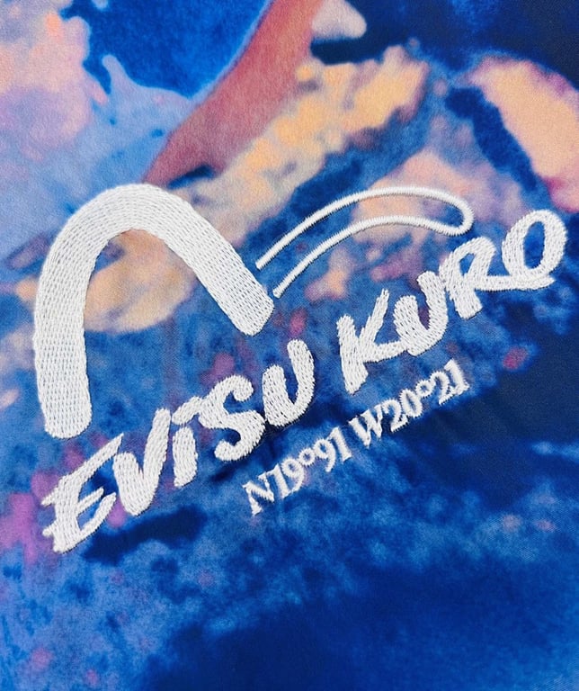 Evisu Kuro Mountain Print Reversible Jacket - 13