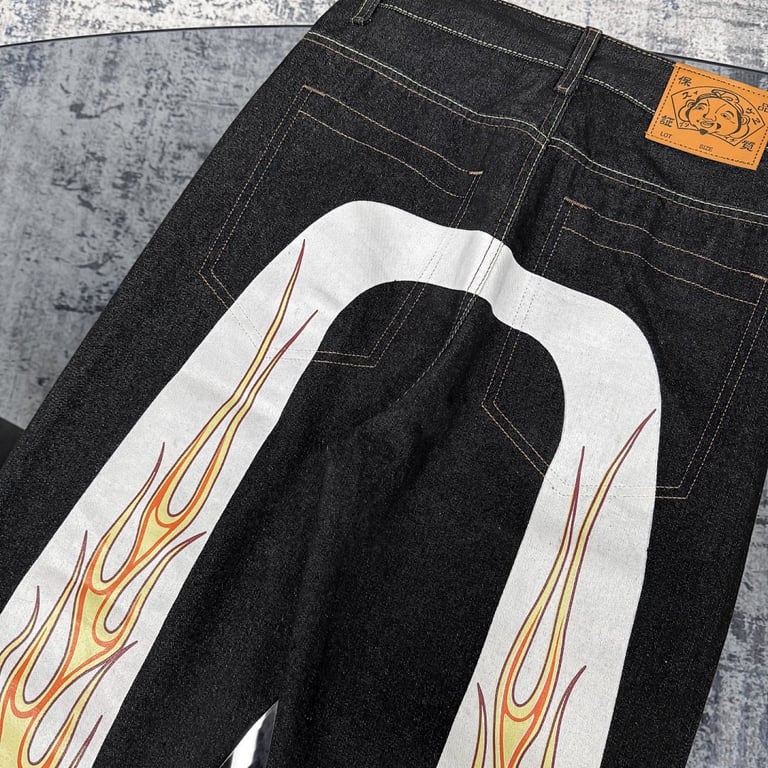 Evisu Flame Seagull Print Jeans N72-15012 - 11
