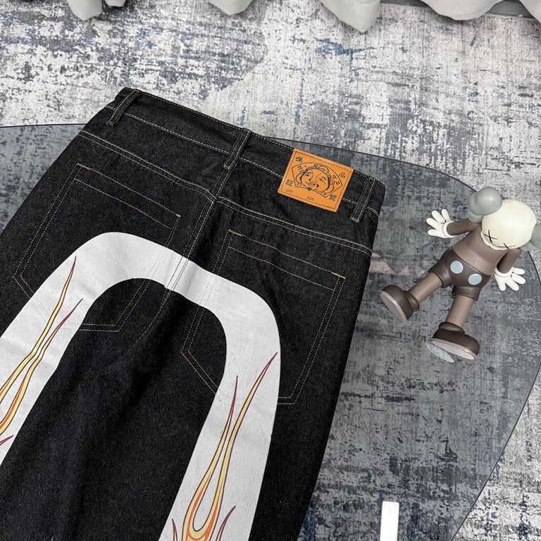 Evisu Flame Seagull Print Jeans N72-15012 - 13