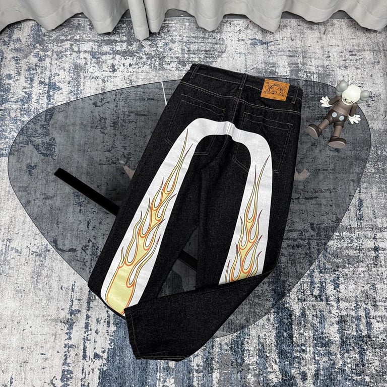 Evisu Flame Seagull Print Jeans N72-15012 - 22