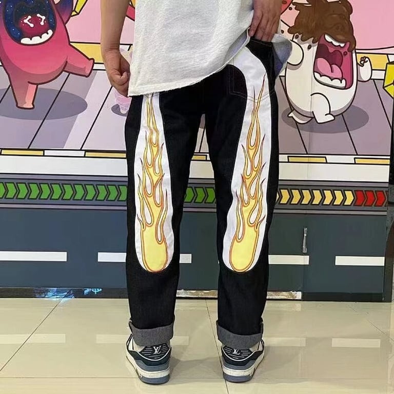 Evisu Flame Seagull Print Jeans N72-15012 - 8