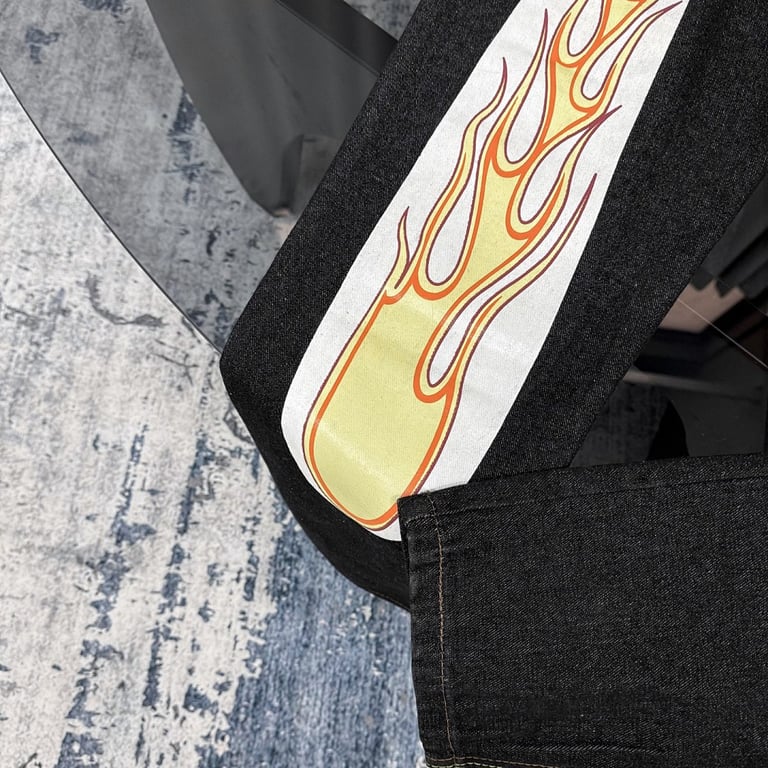 Evisu Flame Seagull Print Jeans N72-15012 - 9