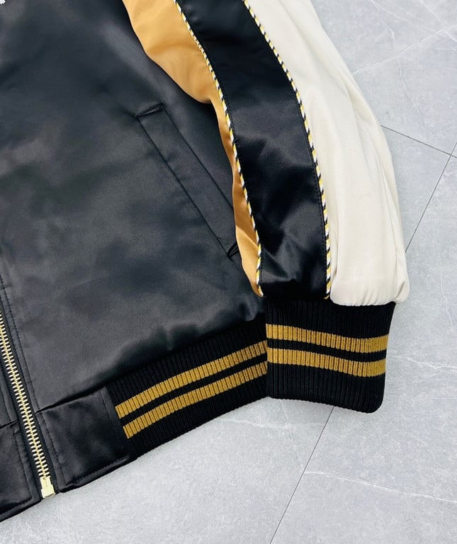 Evisukuro Embroidered Bomber Jacket N72-14986 - 11