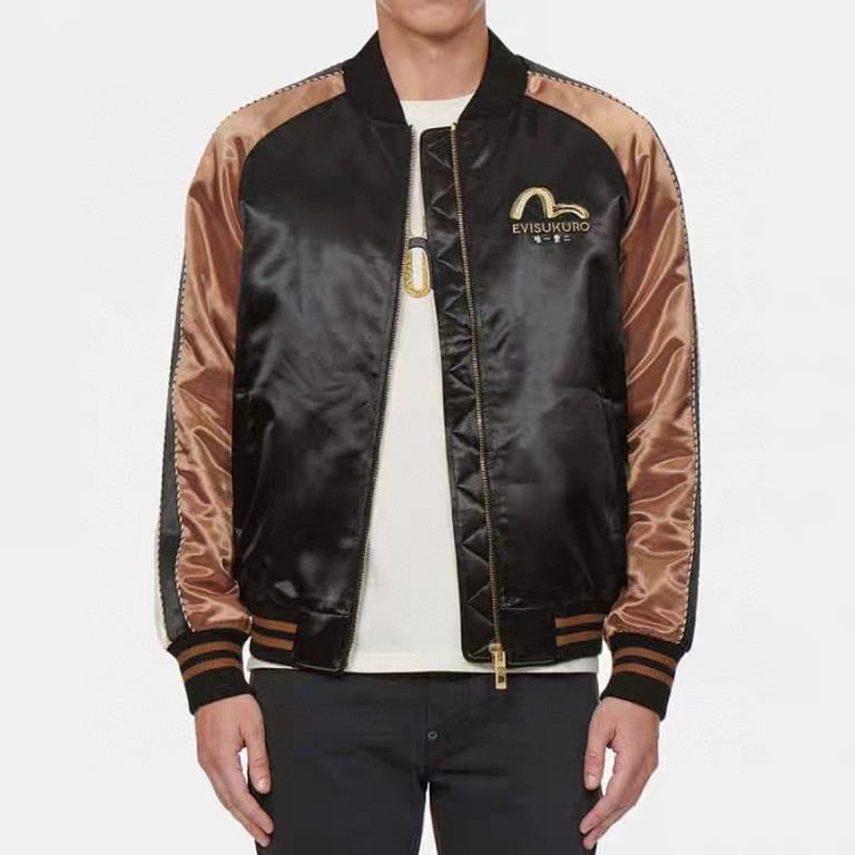 Evisukuro Embroidered Bomber Jacket N72-14986 - 12