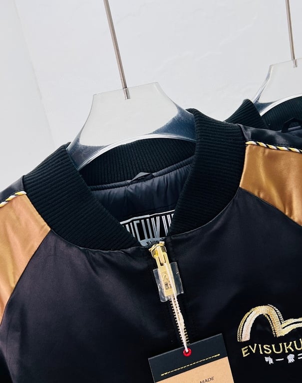 Evisukuro Embroidered Bomber Jacket N72-14986 - 6