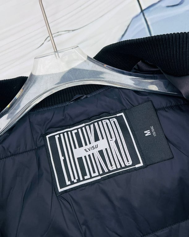 Evisukuro Embroidered Bomber Jacket N72-14986 - 9