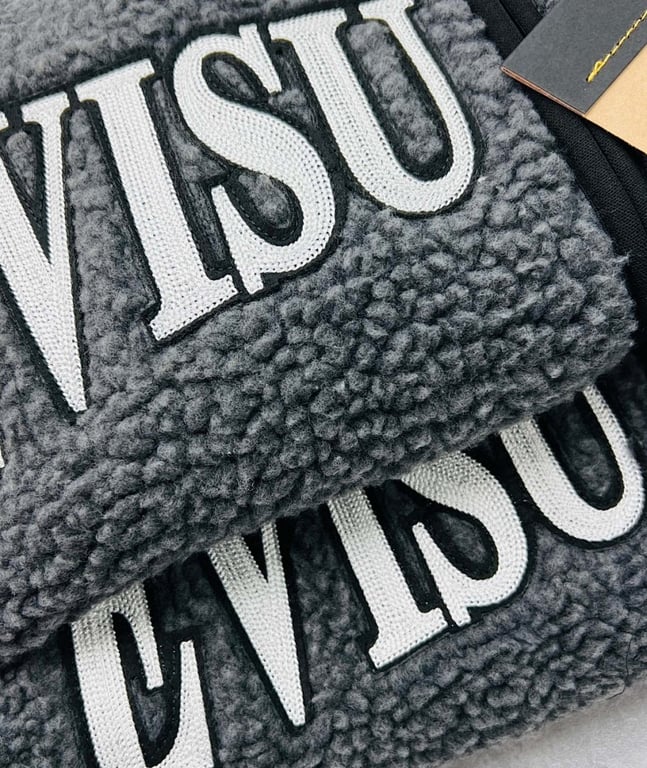 Evisu Kuro Sherpa Fleece Jacket Grey N72-14987 - 15