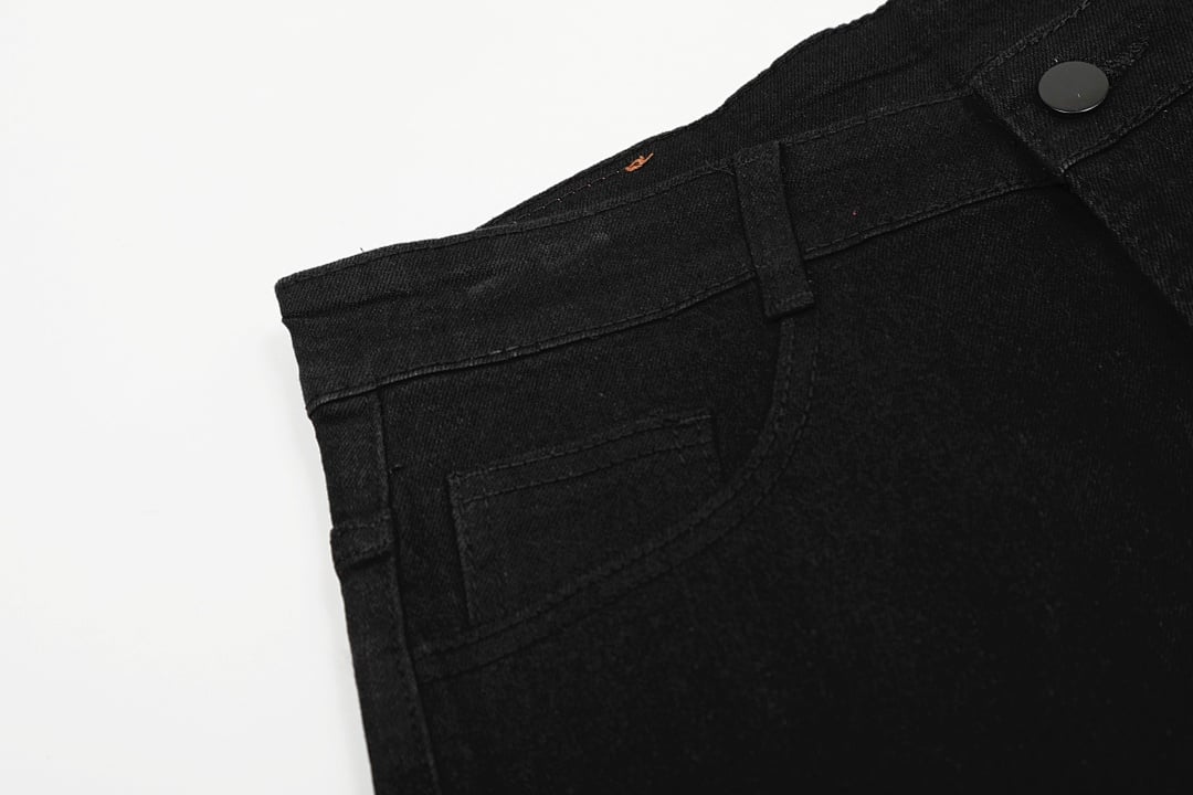 Evisu Black Graphic Jeans N110-19056 - 7