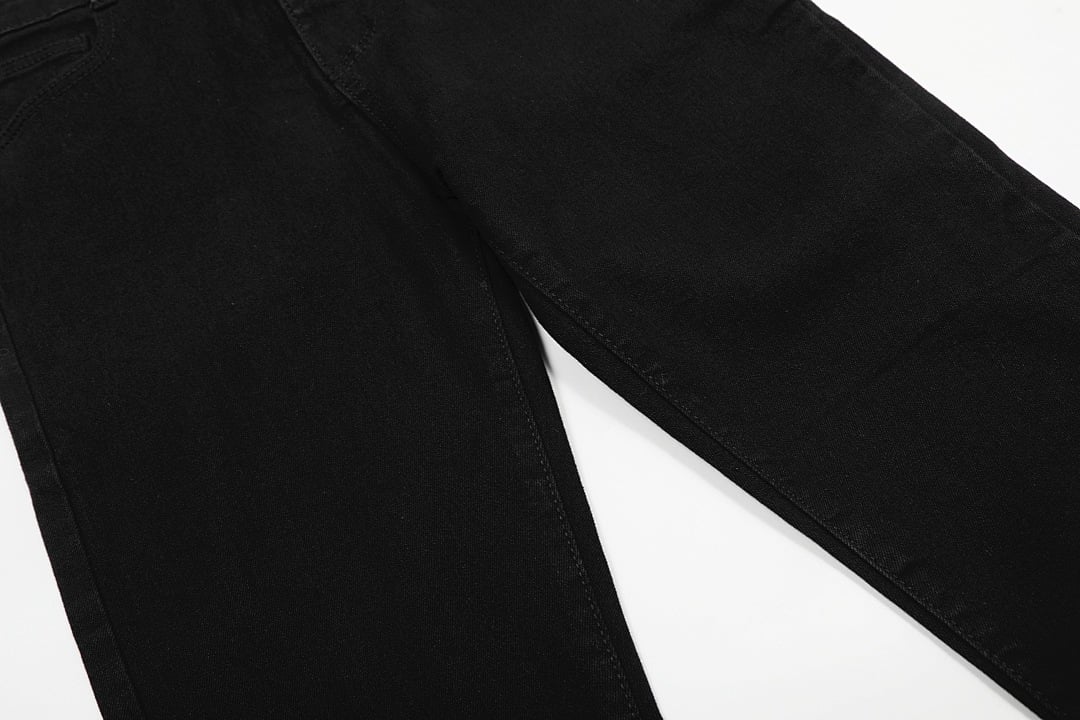 Evisu Black Graphic Patch Jeans N110-19059 - 12