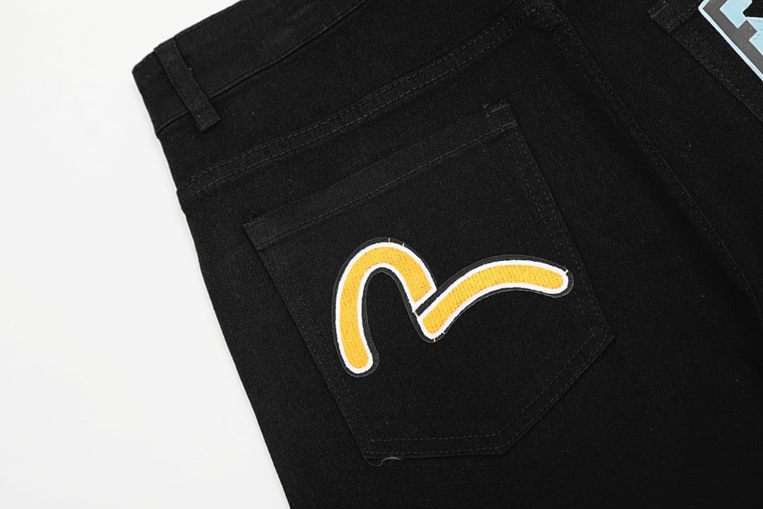 Evisu Denim Maniac Black Jeans - 5