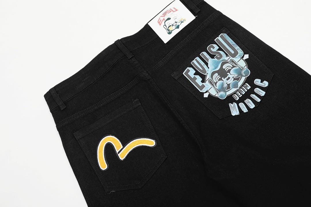 Evisu Denim Maniac Black Jeans - 6