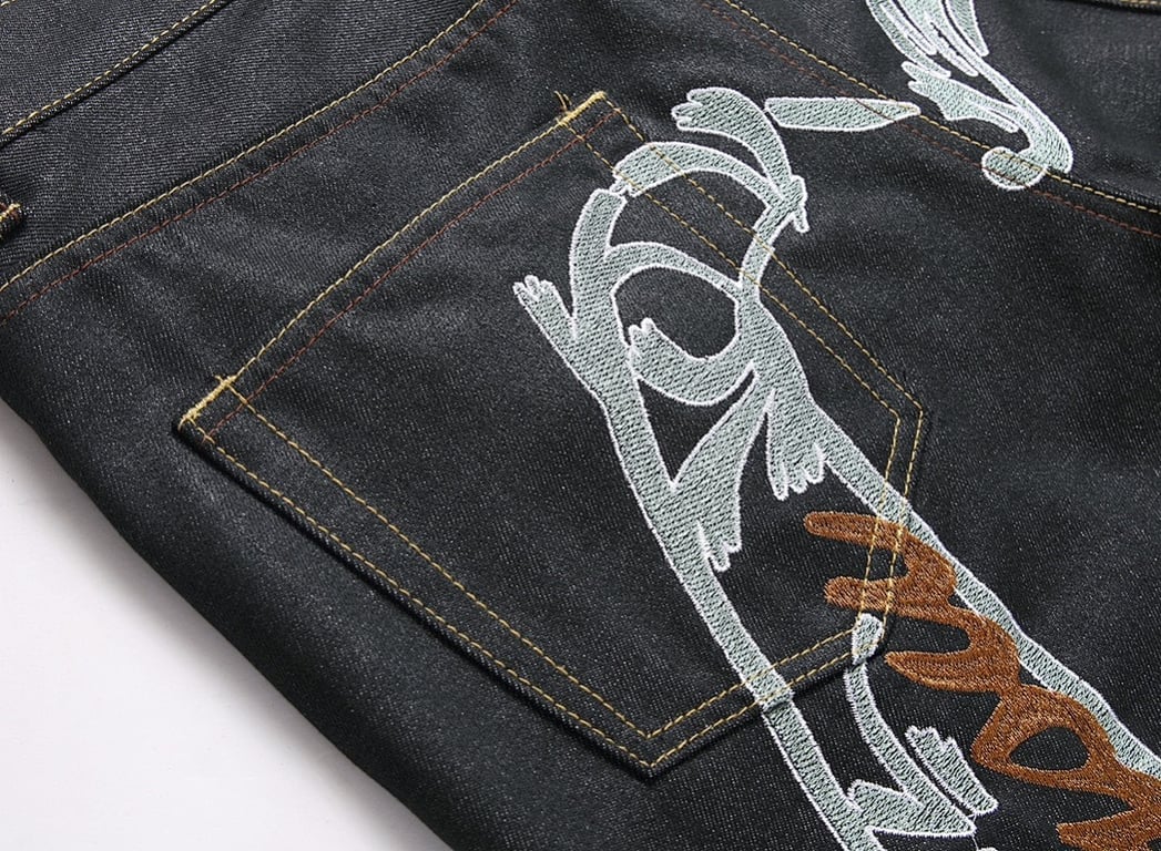 Evisu N110-19075 Embroidered Seagull Jeans - 5