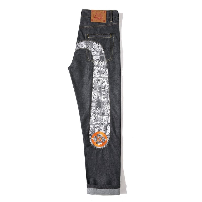 Evisu Manga Print Seagull Jeans N110-19078 - 10