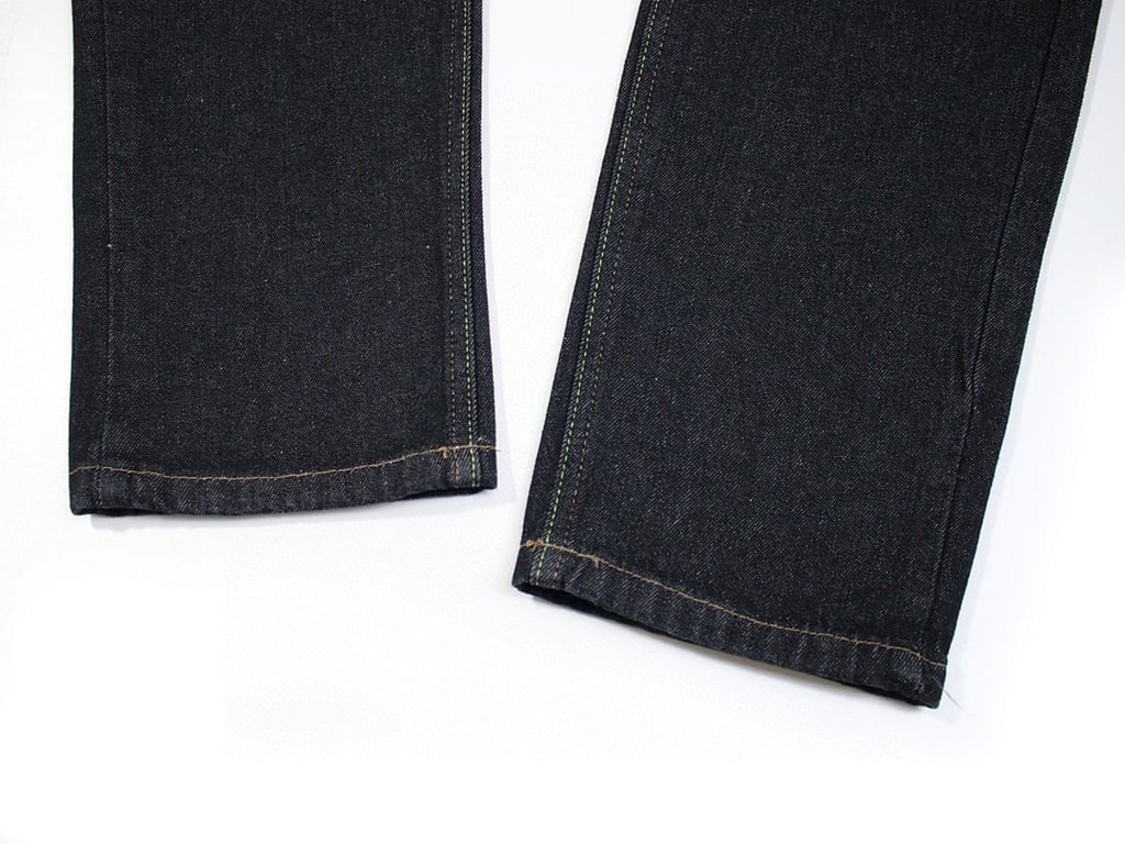 Evisu Dragon Brocade Seagull Jeans Black - 5