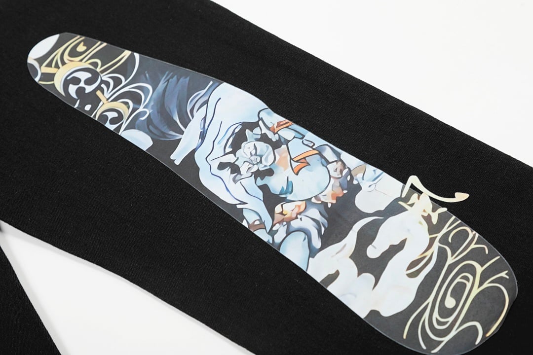 Evisu N110-19110 Graphic Jeans Black - 4