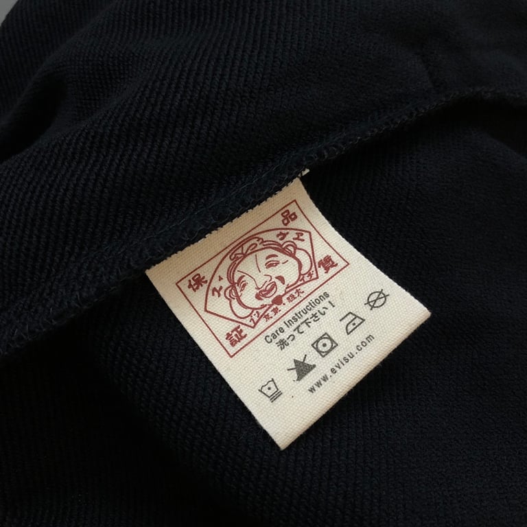 Evisu Maneki-neko Graphic Sweatpants Black N110-19112 - 3