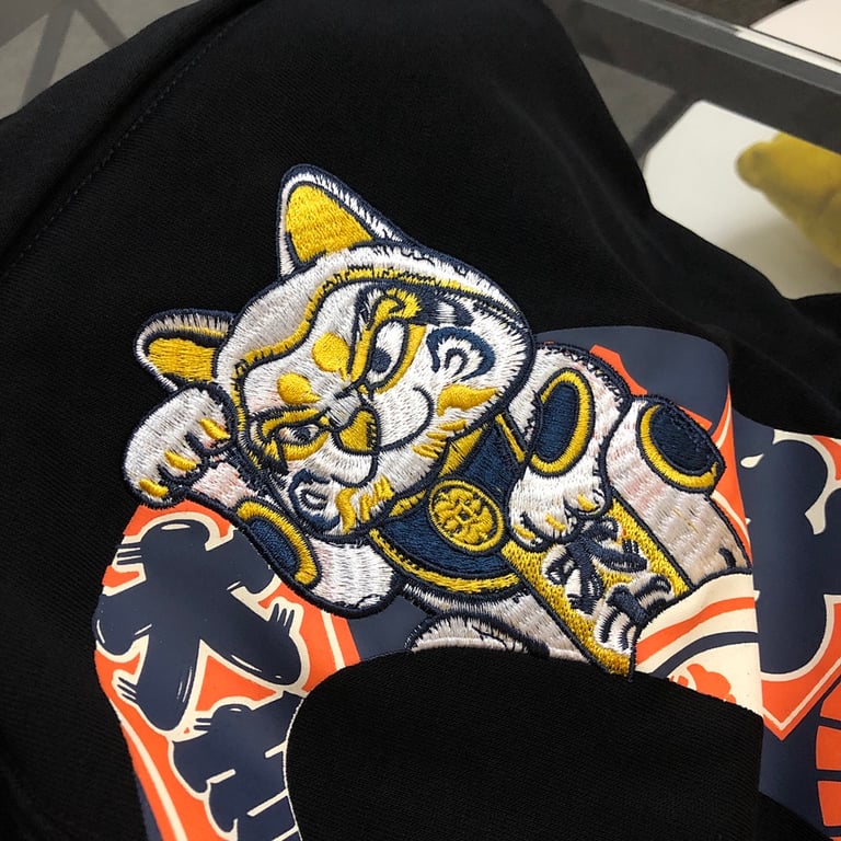 Evisu Maneki-neko Graphic Sweatpants Black N110-19112 - 7