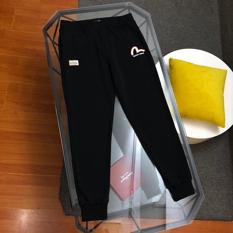 Evisu Maneki-neko Graphic Sweatpants Black N110-19112 - 10