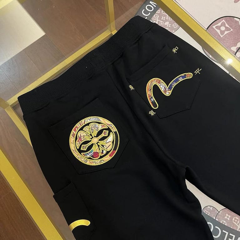 Evisu Graphic Joggers Black N110-19117 - 5