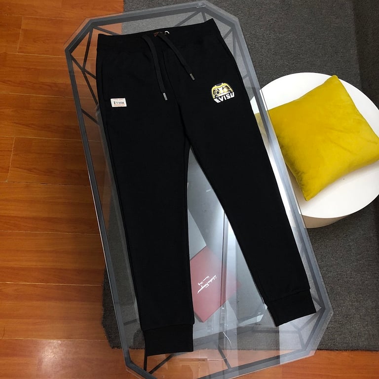 Evisu Daruma Graphic Sweatpants Black - 10
