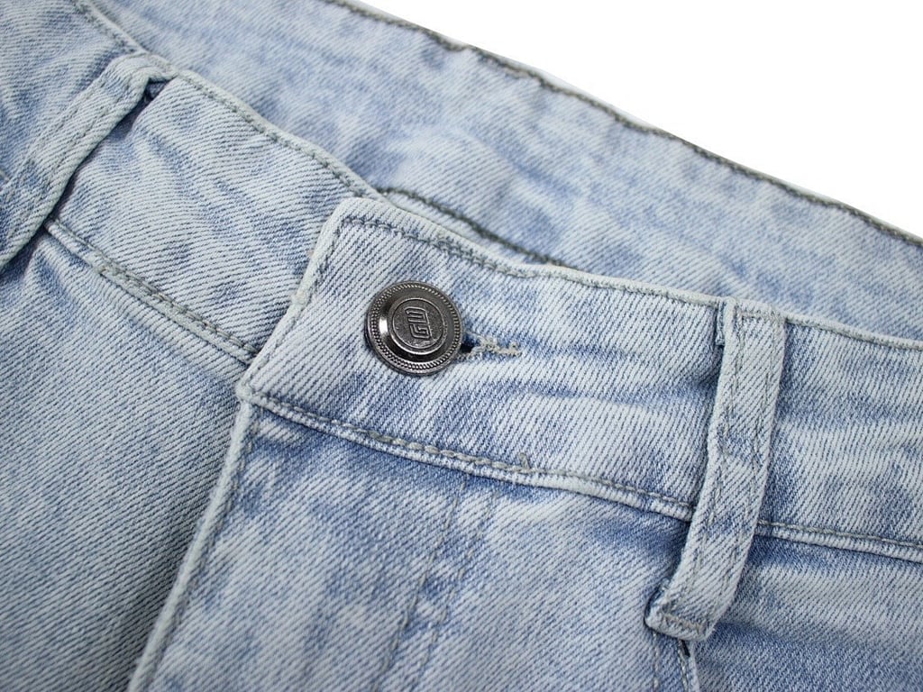 Evisu Light Wash Graphic Jeans N110-19124 - 5
