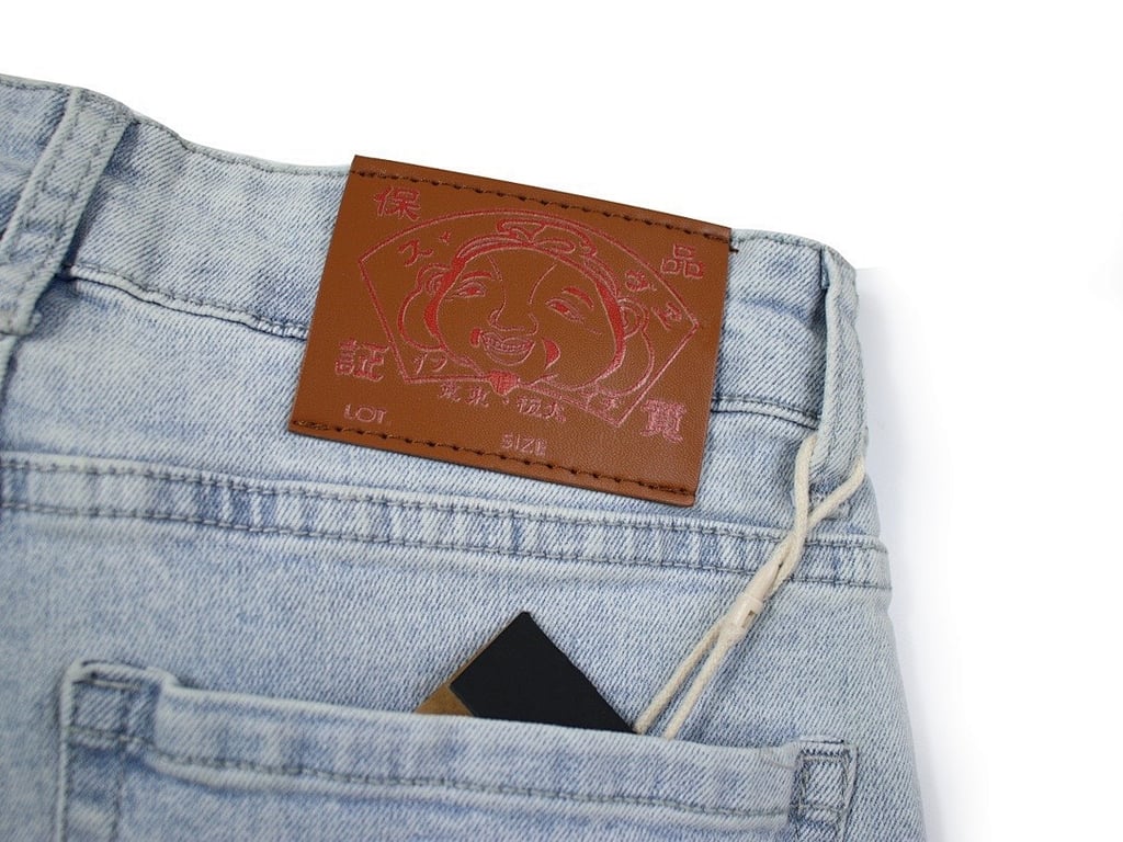 Evisu Light Wash Graphic Jeans N110-19124 - 8