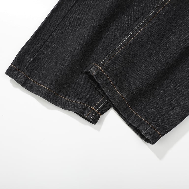 Evisu Koi Fish Embroidered Jeans Black - 4