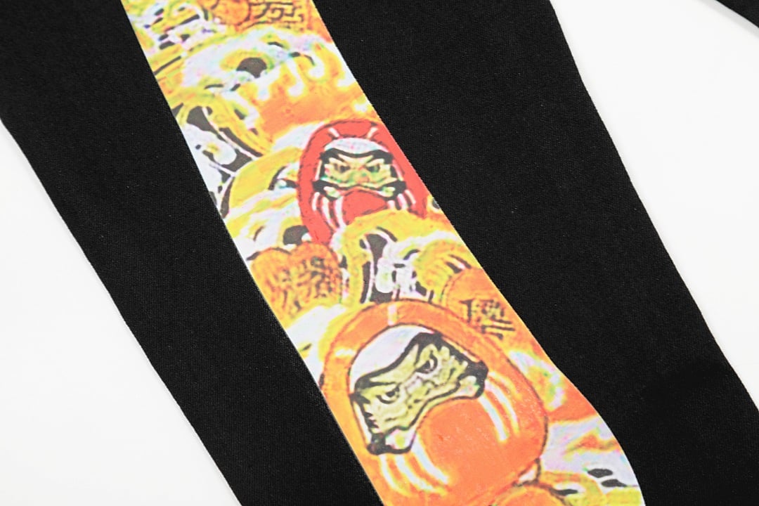 Evisu N110-19088 Graphic Print Jeans Black - 15