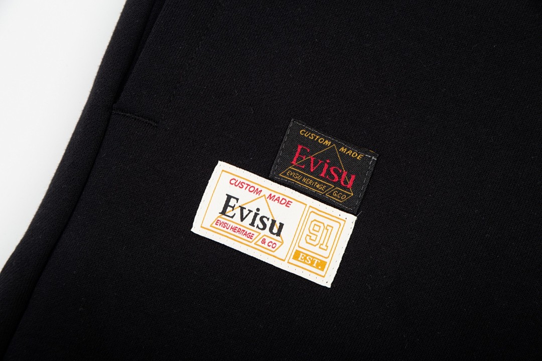Evisu Seagull Logo Sweatpants Black - 15