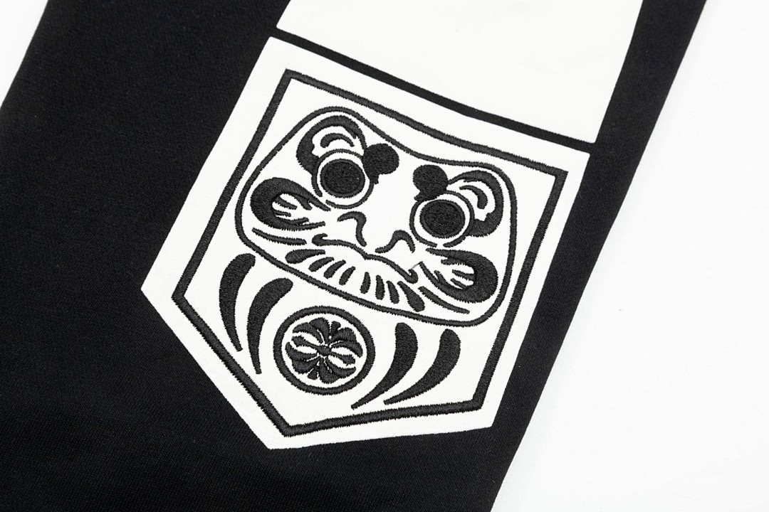 Evisu Daruma Graphic Sweatpants Black - 8