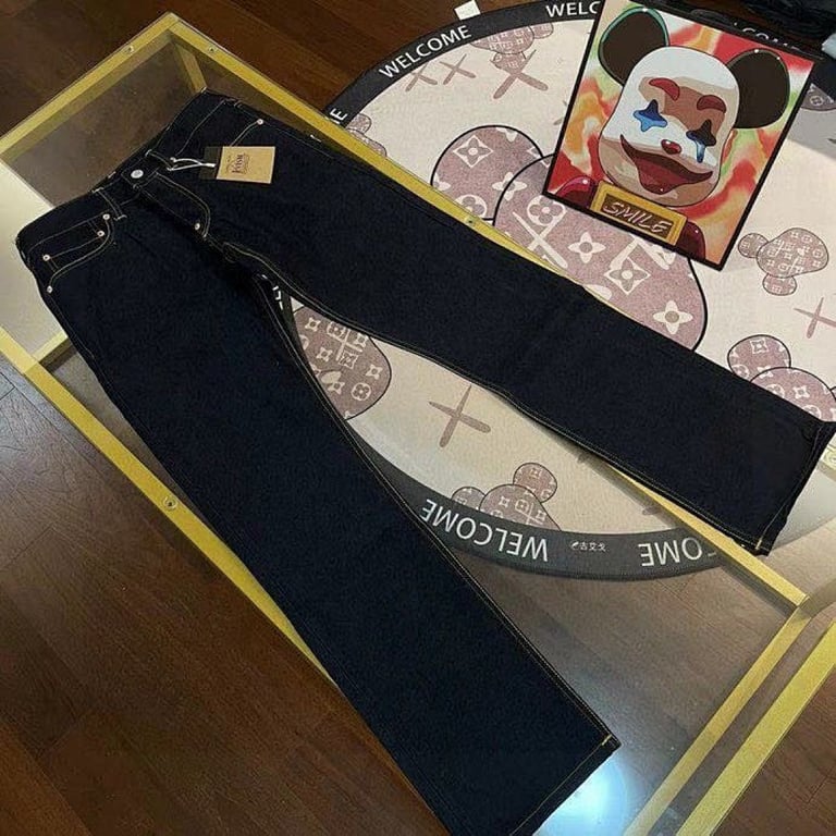 Evisu Daruma Embroidered Jeans Black - 9