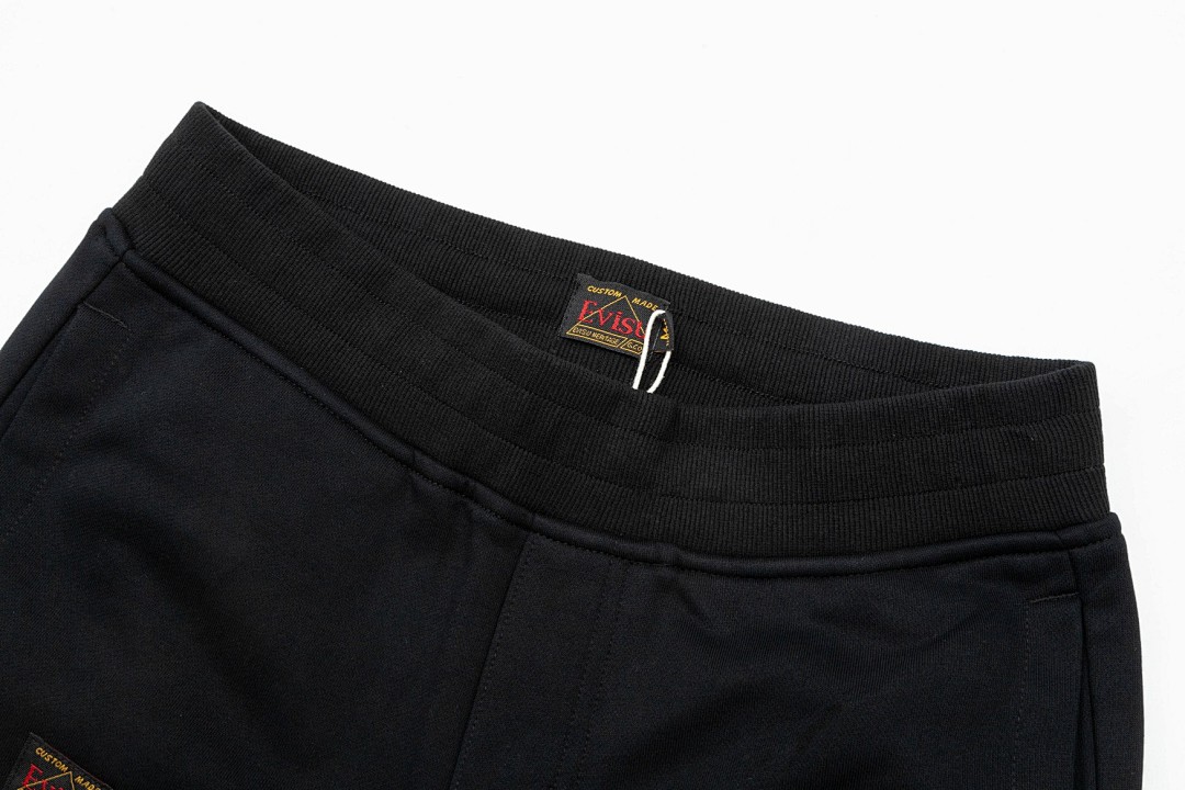 Evisu Seagull Logo Sweatpants Black - 5