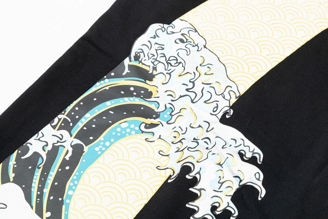 Evisu Great Wave Graphic Sweatpants Black - 11
