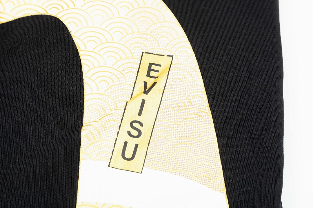 Evisu Great Wave Graphic Sweatpants Black - 4