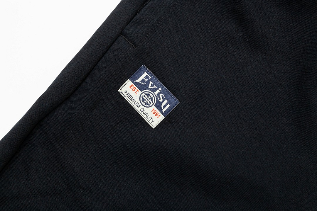 Evisu Great Wave Graphic Sweatpants Black - 7