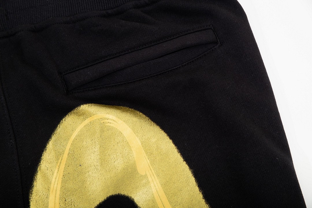 Evisu Gold Seagull Sweatpants Black - 4