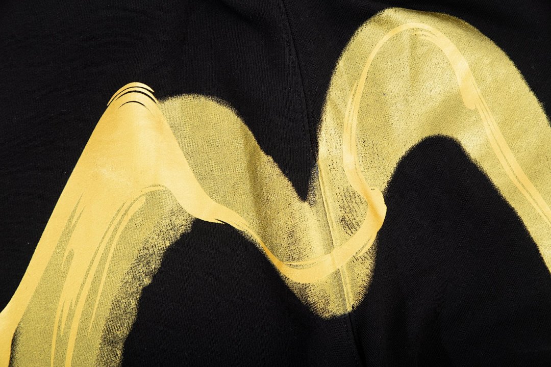 Evisu Gold Seagull Sweatpants Black - 6