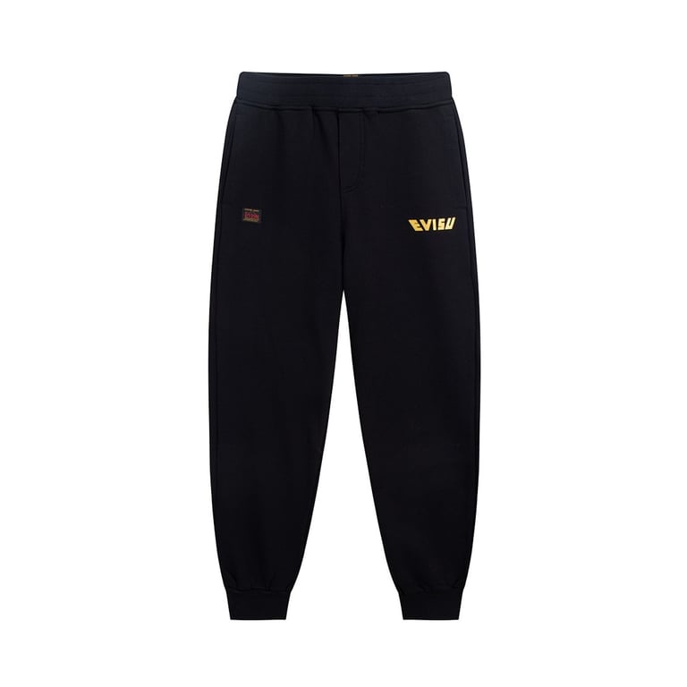 Evisu Gold Seagull Sweatpants Black - 10