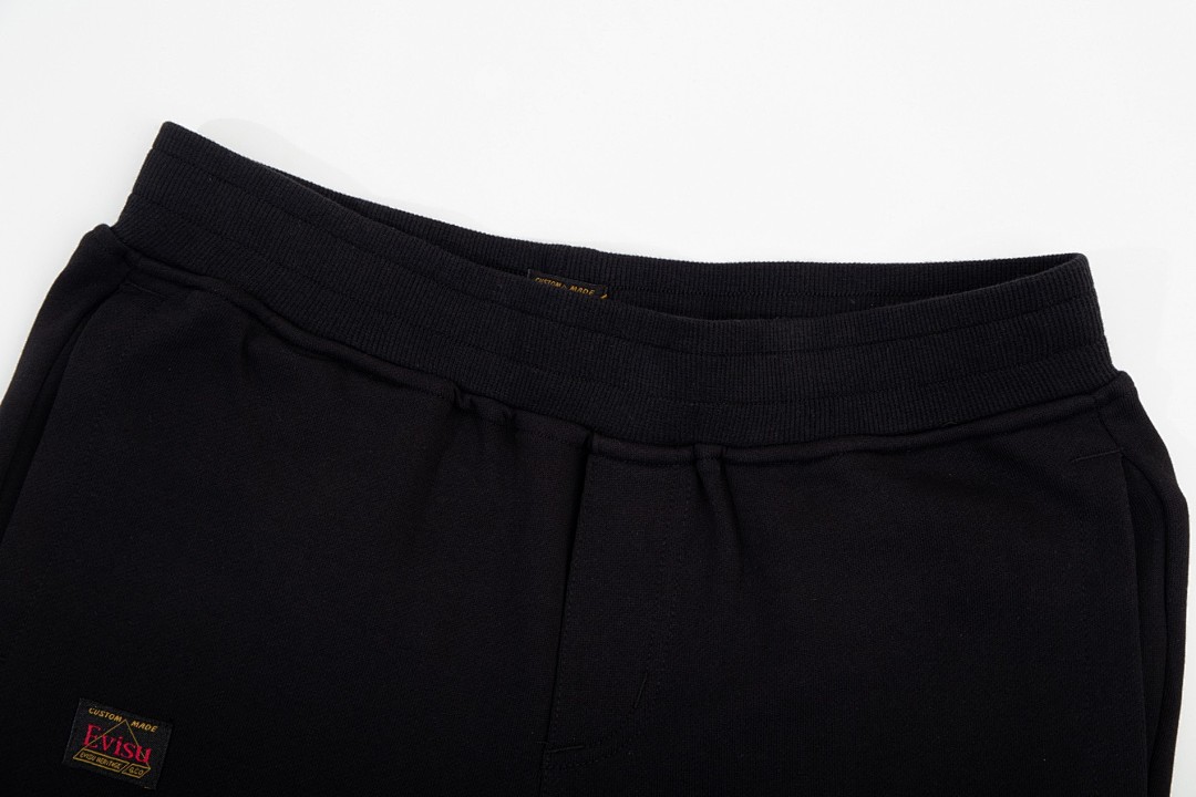 Evisu Seagull Graphic Sweatpants Black - 3