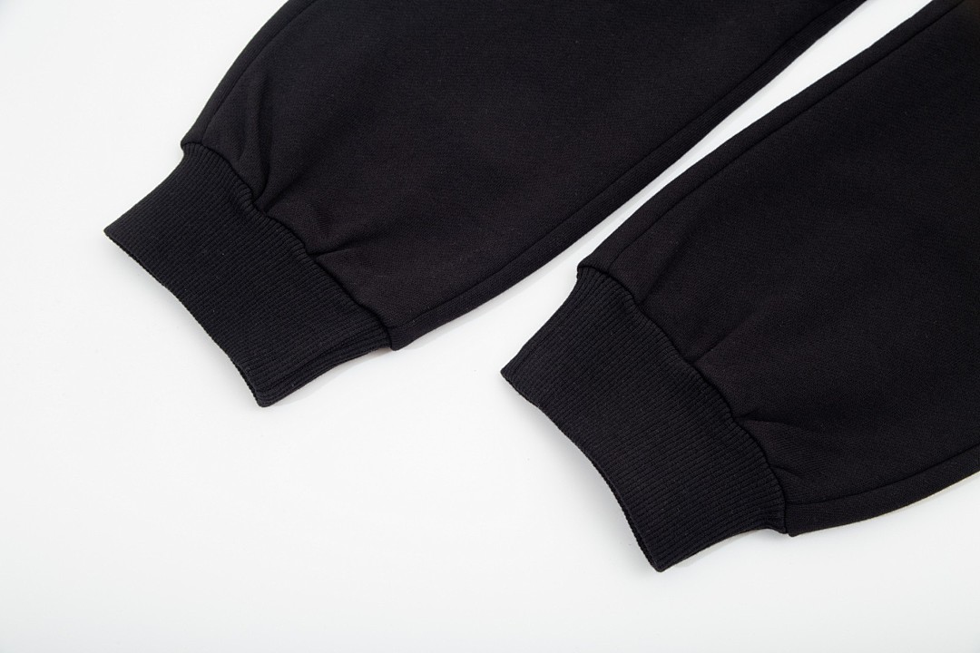Evisu Seagull Graphic Sweatpants Black - 7