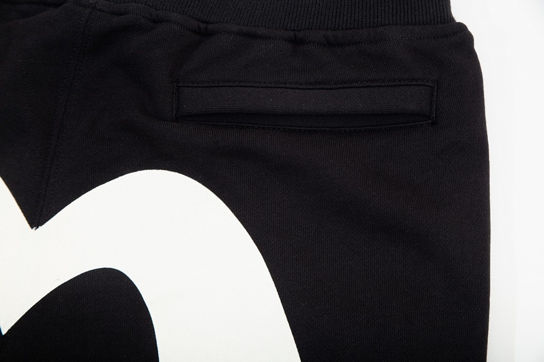 Evisu Seagull Graphic Sweatpants Black - 8