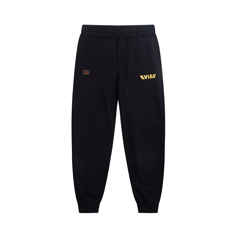 Evisu Seagull Graphic Sweatpants Black - 10