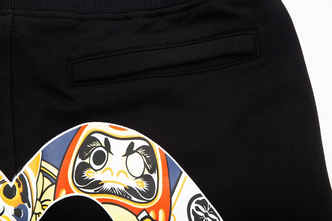 Evisu Daruma Graphic Sweatpants Black - 13