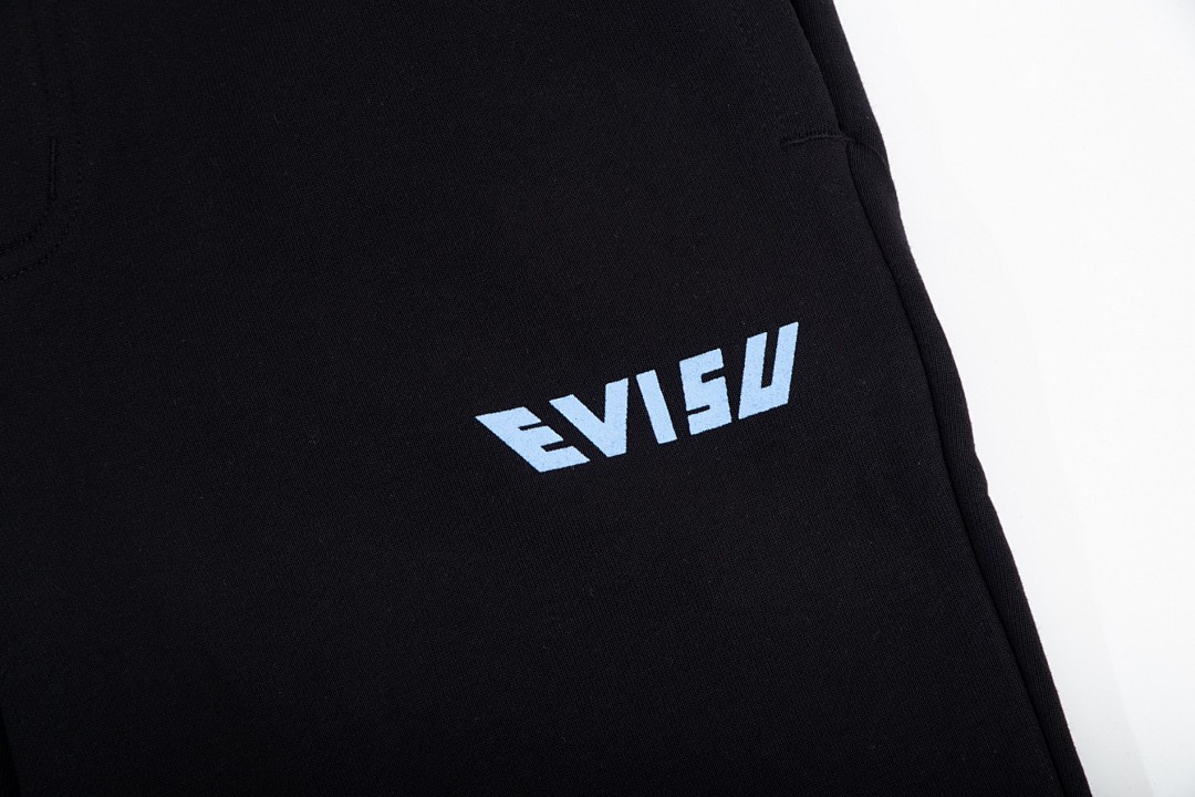 Evisu Graphic Joggers Black - 12