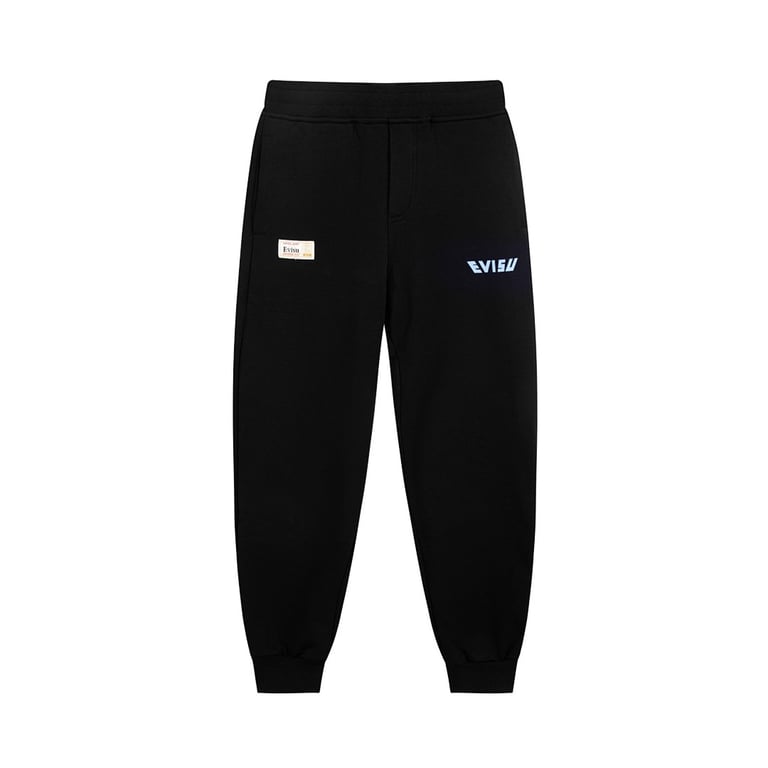 Evisu Graphic Joggers Black - 10