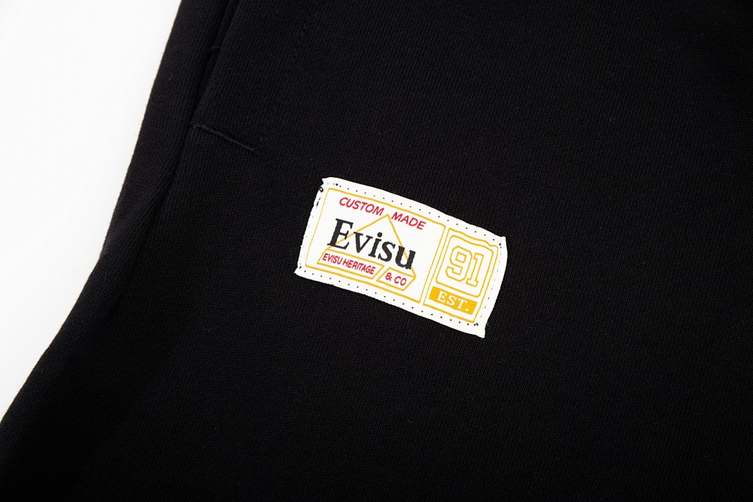 Evisu N110-19100 Seagull Logo Joggers - 12