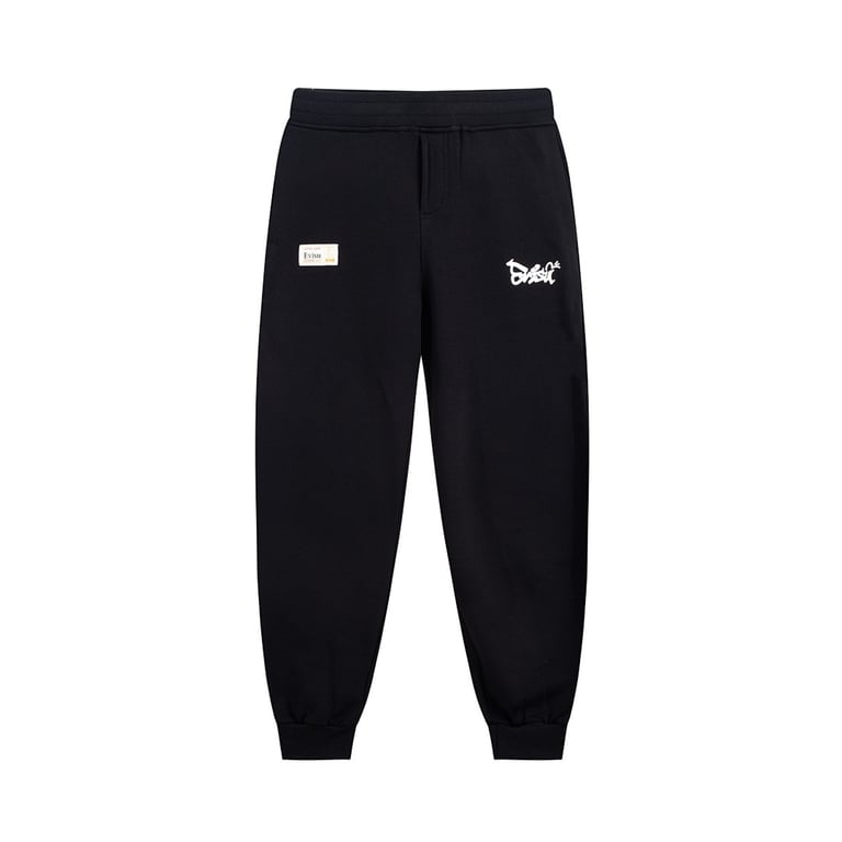 Evisu Daruma Graphic Sweatpants Black - 13