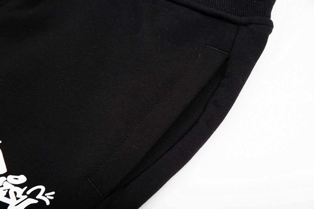 Evisu Daruma Graphic Sweatpants Black - 10