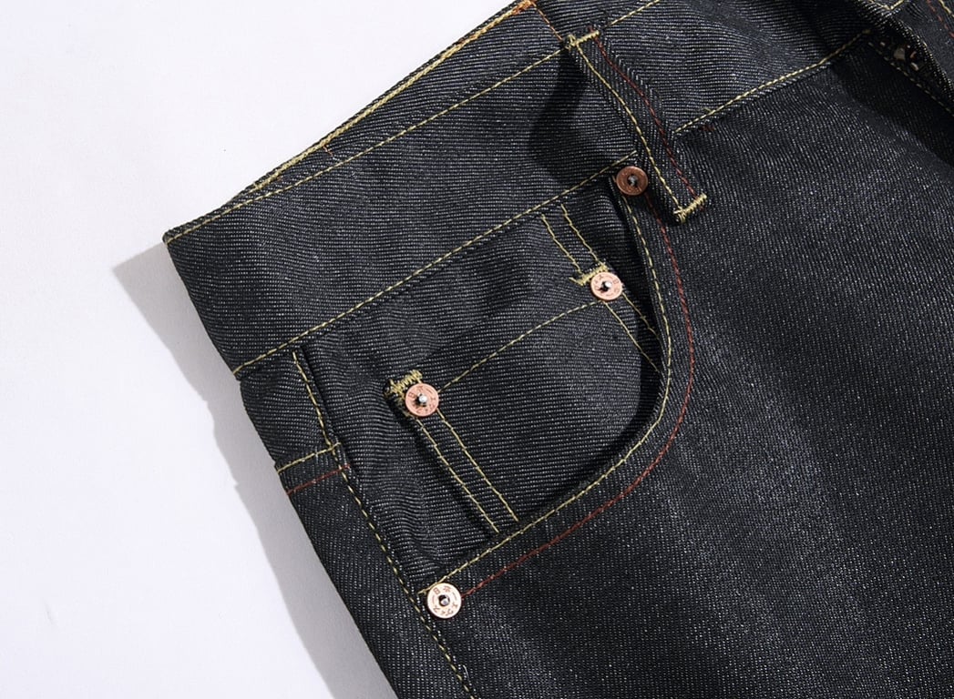 Evisu Camo Seagull Logo Jeans Black - 5
