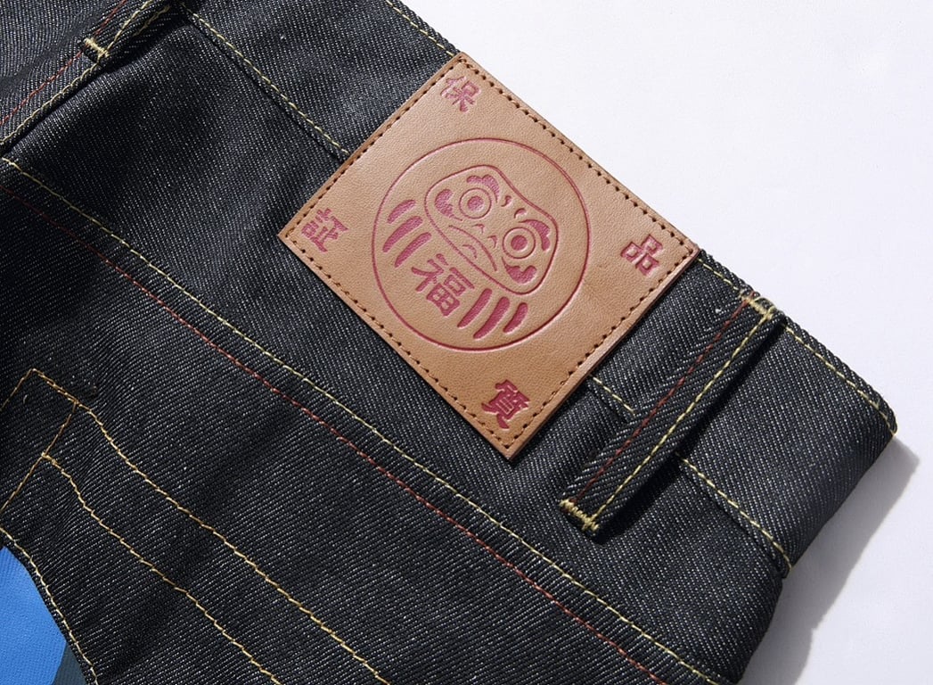 Evisu Camo Seagull Logo Jeans Black - 6